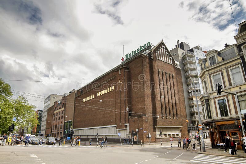Heineken erfarenhet, Amsterdam, Nederländerna arkivbild Heineken erfarenhet, Amsterdam, Nederländerna arkivbild