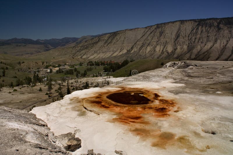 Heiße Frühlinge Yellowstone lizenzfreie stockbilder Heiße Frühlinge Yellowstone lizenzfreie stockbilder