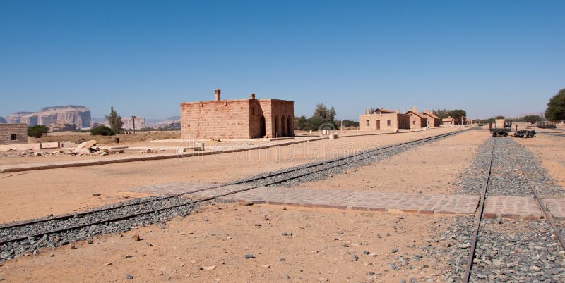 Hejaz Railway station near Al-Ula