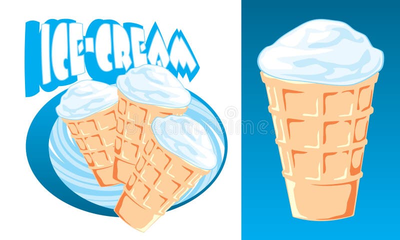 Helado stock de ilustración Helado stock de ilustración