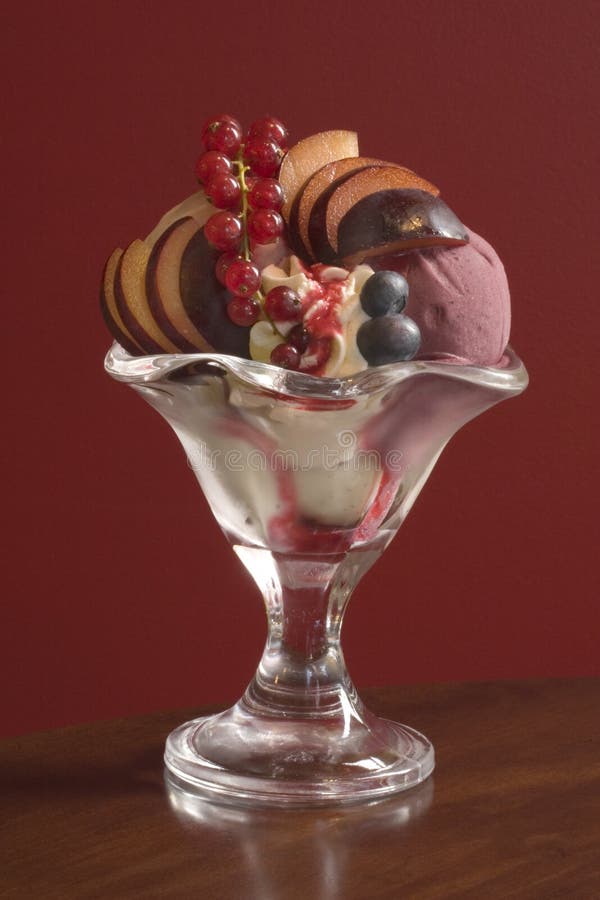 Sundae imagen de archivo