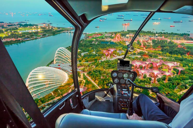 singapore helicopter tour