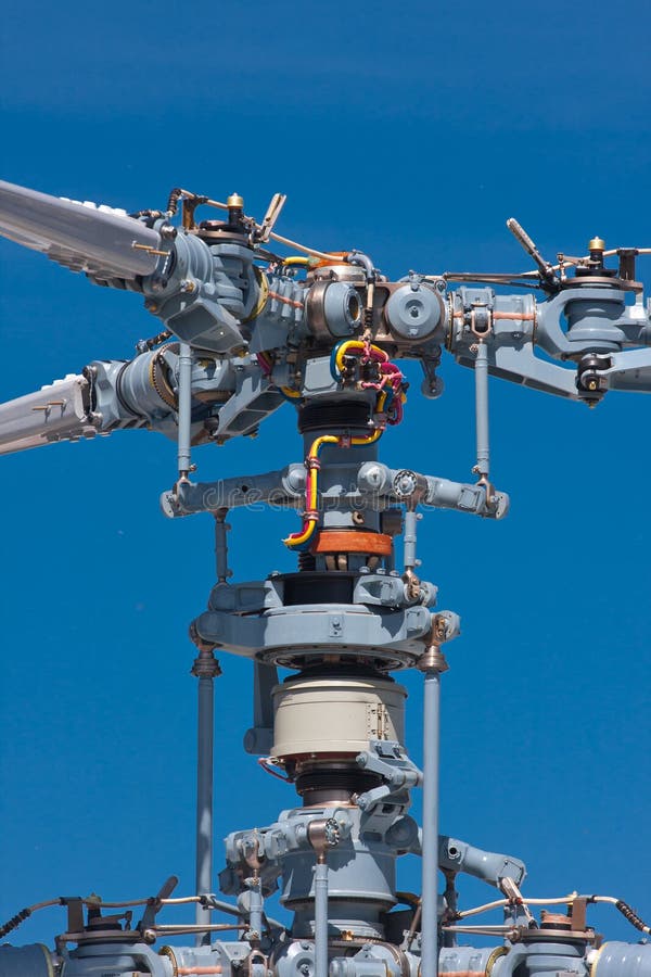 Helicopter rotors stock image. Image of parts, powerful 5906393