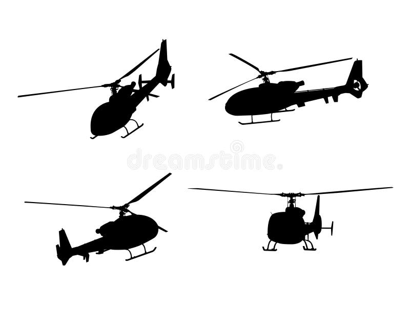 Bell 206 Helicopter stock vector. Illustration of piloting 27852105