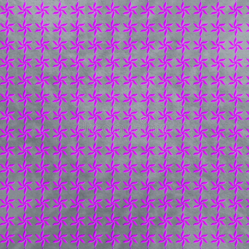 Purpurrotes Blumenmuster stock abbildung. Illustration von blumen