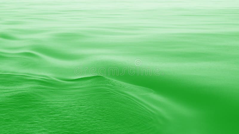 Hellgrüner wellenförmiger Hintergrund. der Meeresspiegel bewegt sich sanft und bildet eine Welligkeit.