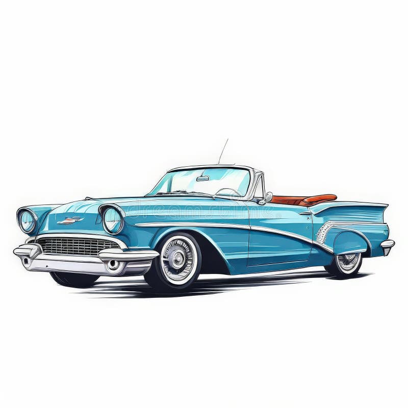 Hellip el generador de imágenes de ai el auto músculo americano exento libre illustration