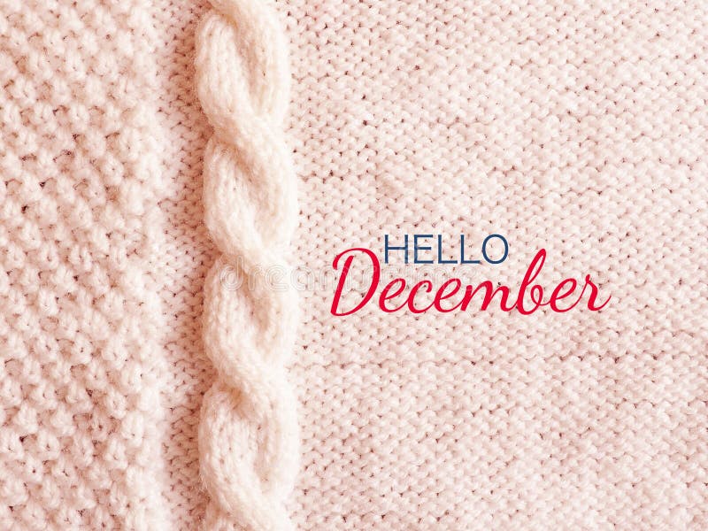 Hello December - seizoensgebonden groeten royalty-vrije stock afbeeldingen Hello December - seizoensgebonden groeten royalty-vrije stock afbeeldingen