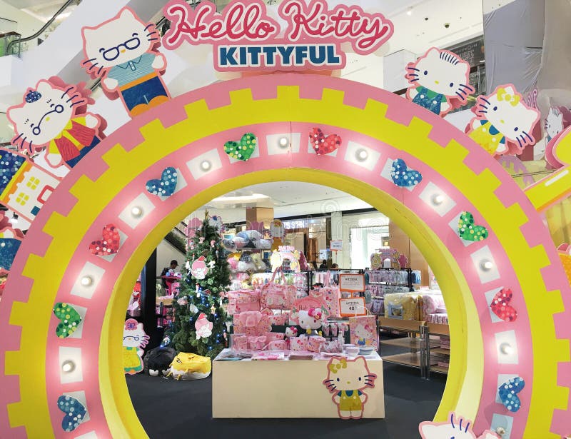 Hello Kitty Kittyful store in Central World mall, Bangkok