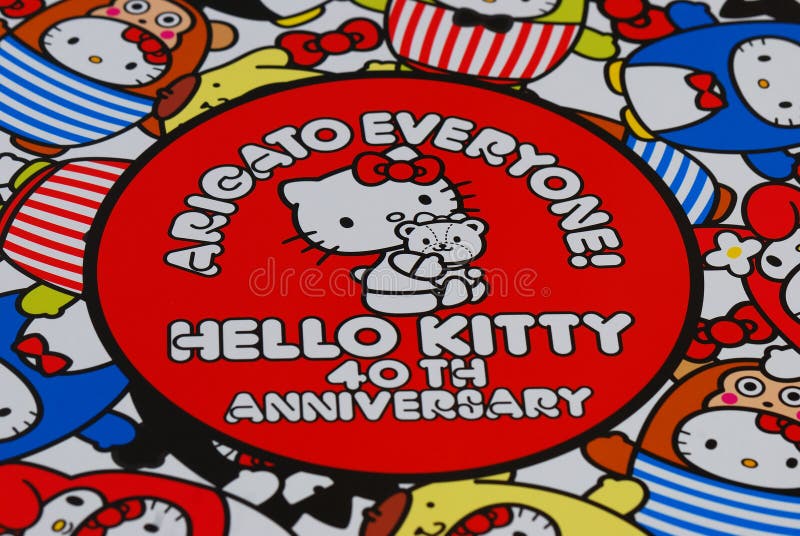 Hello Kitty 40th Anniversary print