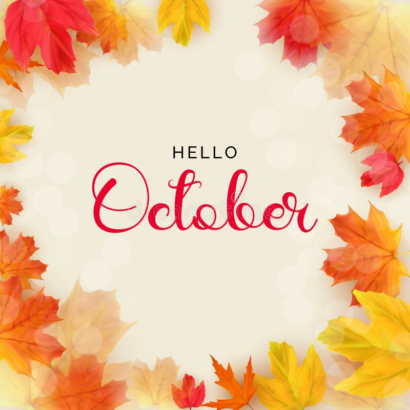 Hello October Xo