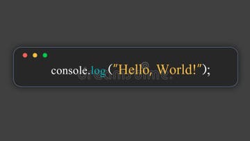 Hello World in JavaScript. Programming Language. Hello World Code Stock ...
