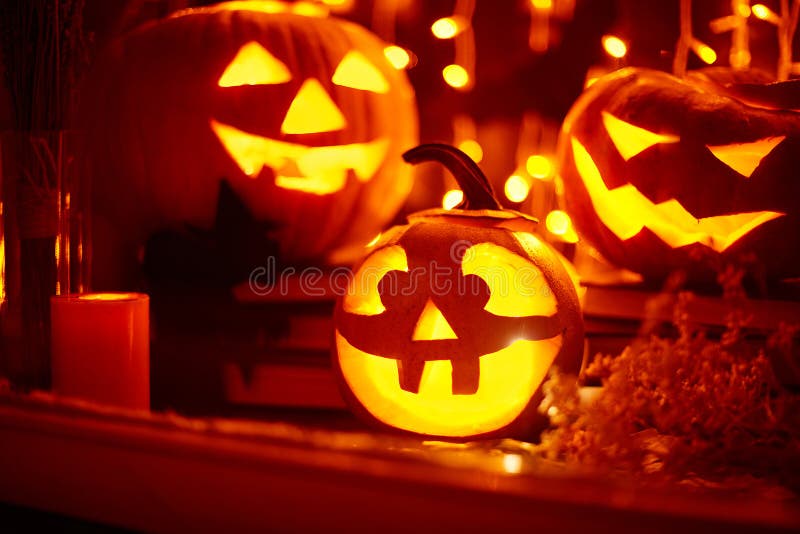 Helloween background stock illustration. Illustration of curlicues ...