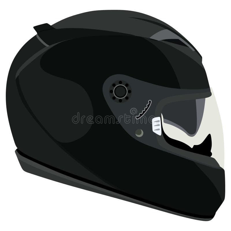 Motocross helmet stock vector. Illustration of wear, bike 35934336