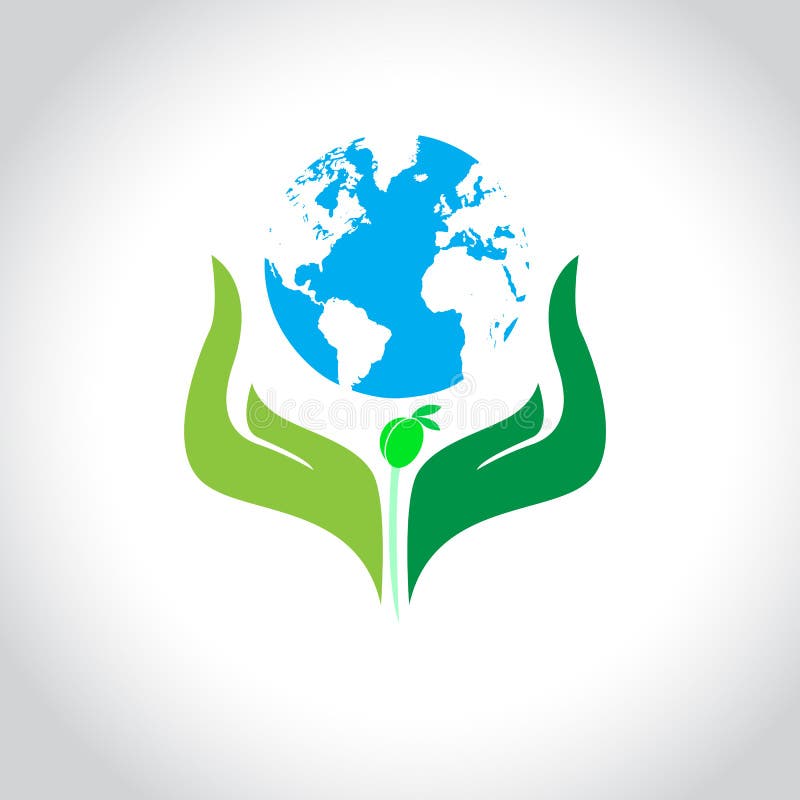 Help Growing Plants on Earth Stock Vector Illustration of hope, help