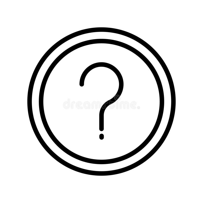 Question mark stock illustration. Illustration of problem - 29885706