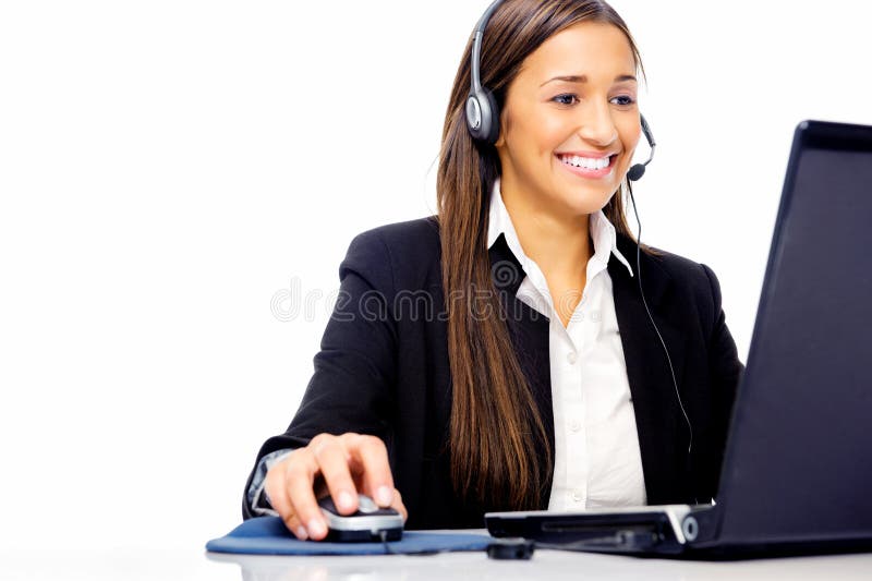 Helpdeskcall centre stock foto Helpdeskcall centre stock foto