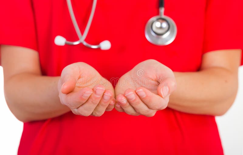 Helping hands stock image. Image of insurance, healthcare 51740875