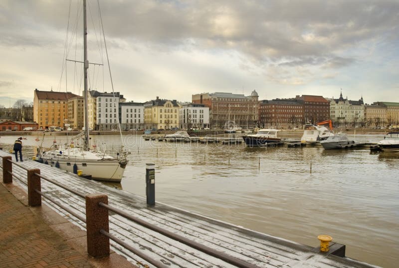 Helsinki stock image
