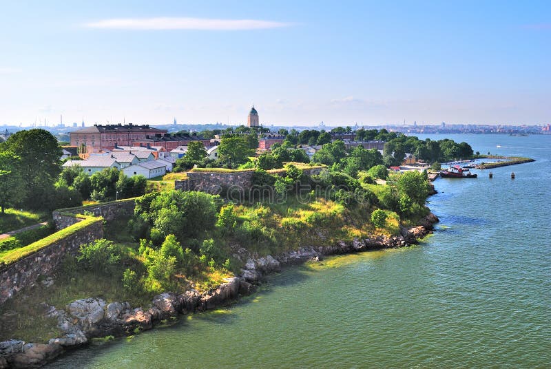 Helsinki, Finnland. Festung Suomenlinna stockfoto Helsinki, Finnland. Festung Suomenlinna stockfoto