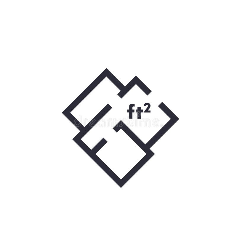 Hem- plan, lägenhet, symbol för rumorienteringsvektor royaltyfri illustrationer Hem- plan, lägenhet, symbol för rumorienteringsvektor royaltyfri illustrationer
