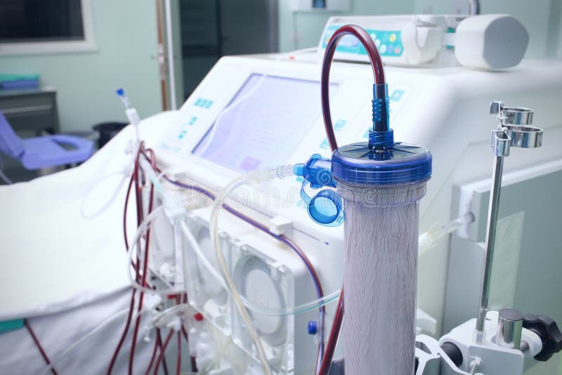 Hemodialysis Procedure In ICU Stock Photos Image 32826033