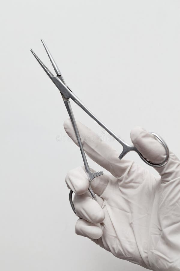 Hemostat stock photo. Image of medical, instrument, operating 16711978