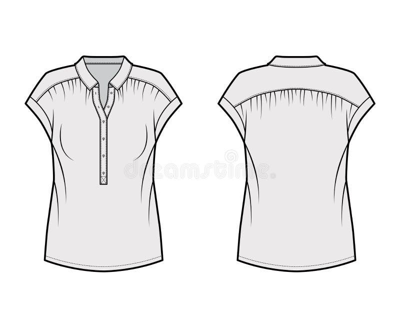 Technical Drawing Blouse Stock Illustrations – 3,959 Technical Drawing  Blouse Stock Illustrations, Vectors & Clipart - Dreamstime