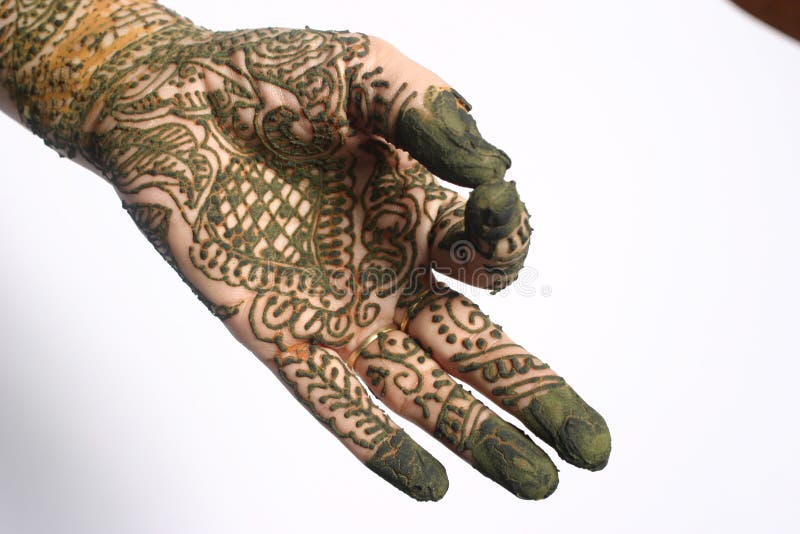 Henna on hand