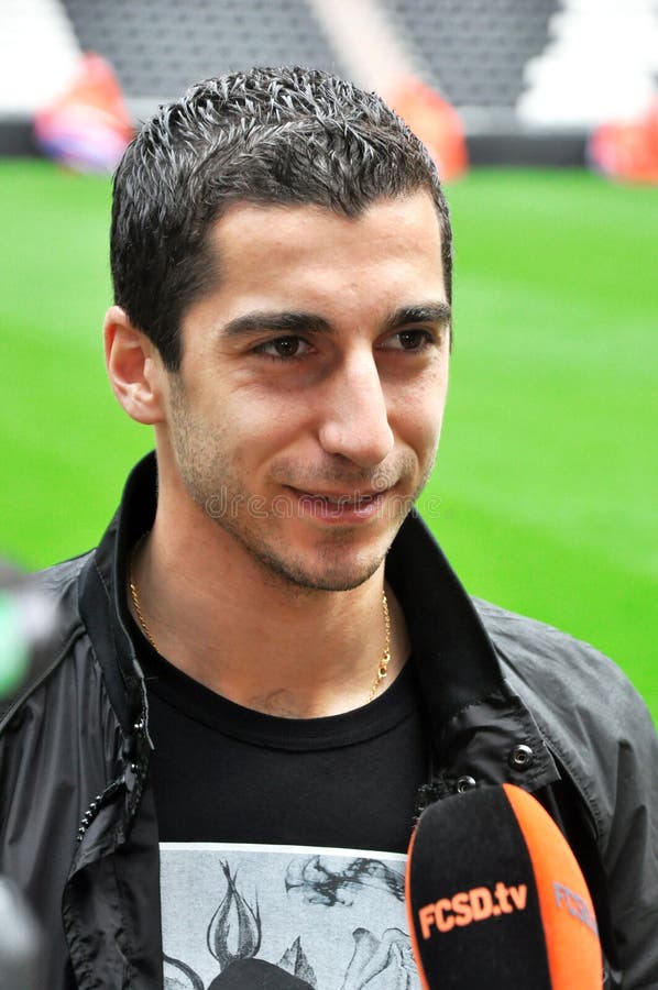 Mkhitaryan Henrikh Forward of Football Club Shakhtar Editorial Stock Image  - Image of friendship, active: 31294669