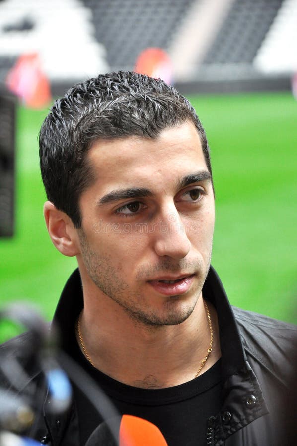 Mkhitaryan Henrikh Forward of Football Club Shakhtar Editorial Stock Image  - Image of friendship, active: 31294669