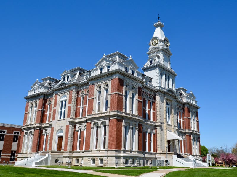 Henry County Courthouse editorial photography. Image of april 53398912