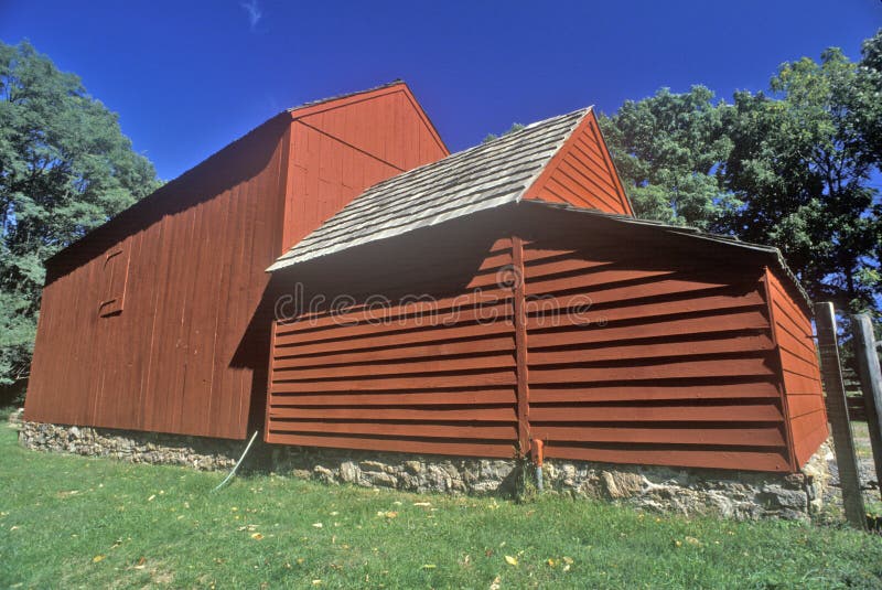 Henry Wick House, home of Revolutionary troops in Morristown Park, NJ