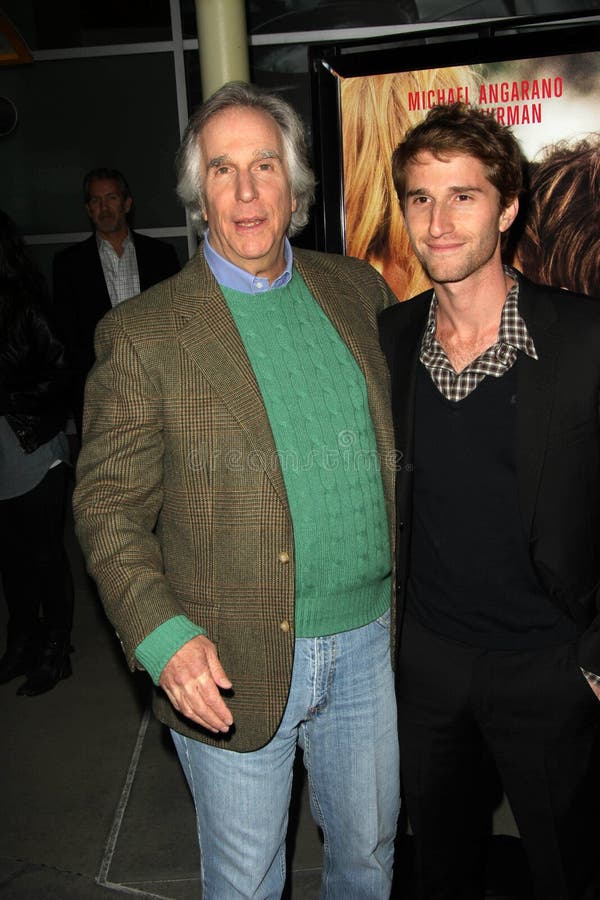 Henry Winkler with son Max Winkler at the Ceremony Los Angeles Premiere, Arclight, Hollywood, CA. 03-22-11. Henry Winkler with son Max Winkler at the Ceremony Los Angeles Premiere, Arclight, Hollywood, CA. 03-22-11