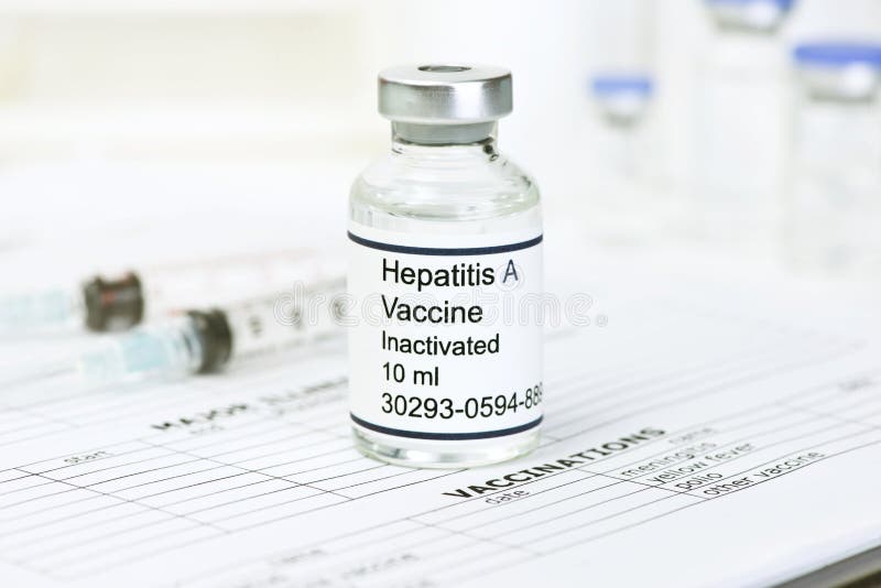 Hepatitis een Vaccin stock afbeeldingen Hepatitis een Vaccin stock afbeeldingen
