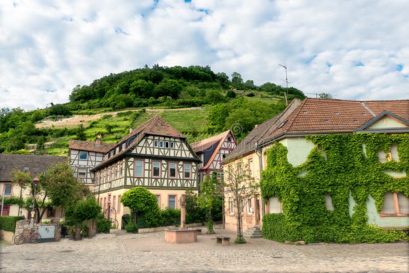 Heppenheim, Bergstrasse Германия стоковая фотография Heppenheim, Bergstrasse Германия стоковая фотография