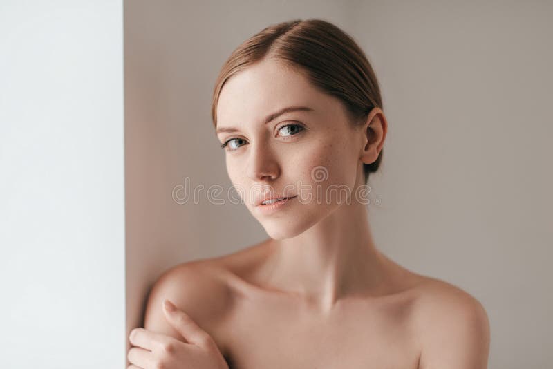 Her confidence shines through. stock photography Her confidence shines through. stock photography