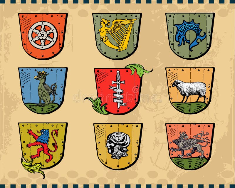 Heraldic Shields