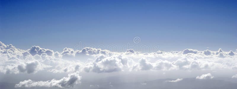 Herauf die Wolken stockfoto Herauf die Wolken stockfoto