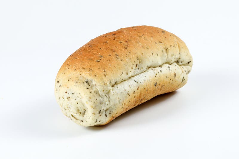 Herb Bread Loaf Bun foto de archivo. Imagen de tostada 103369726