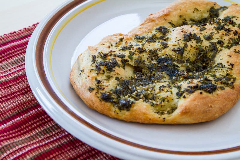 Herb Focaccia imagen de archivo. Imagen de tradicional 50482971