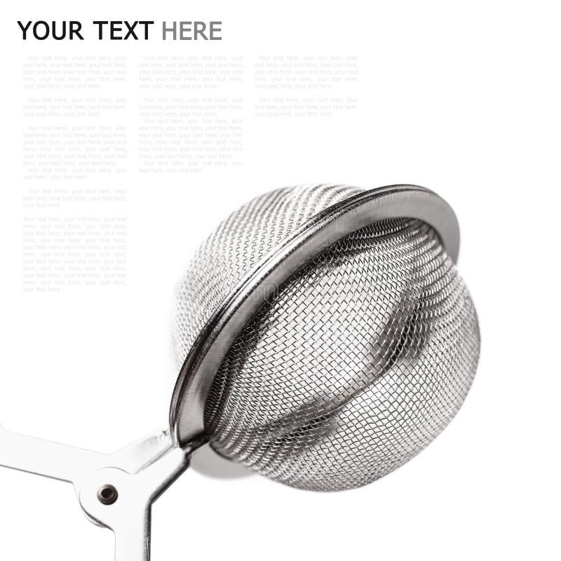 Herbaciany infuser odizolowywający na białym tle zdjęcia stock Herbaciany infuser odizolowywający na białym tle zdjęcia stock