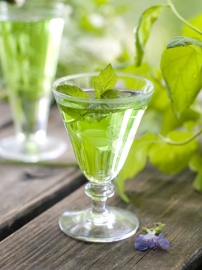 Herbal liquor stock photo. Image of herb, spirits, alcohol 30704432