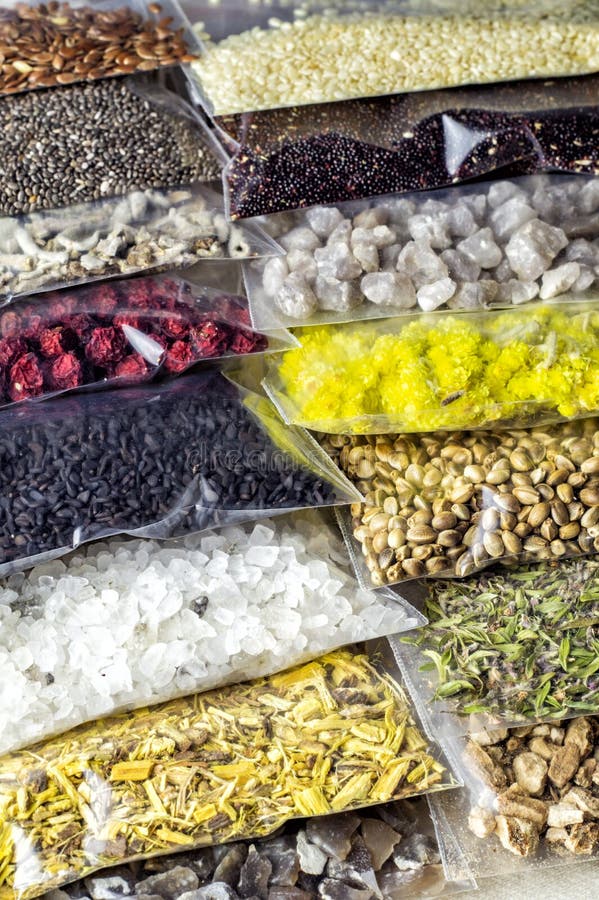 Herbal and Mineral Ingredients and Components for Creating Organic