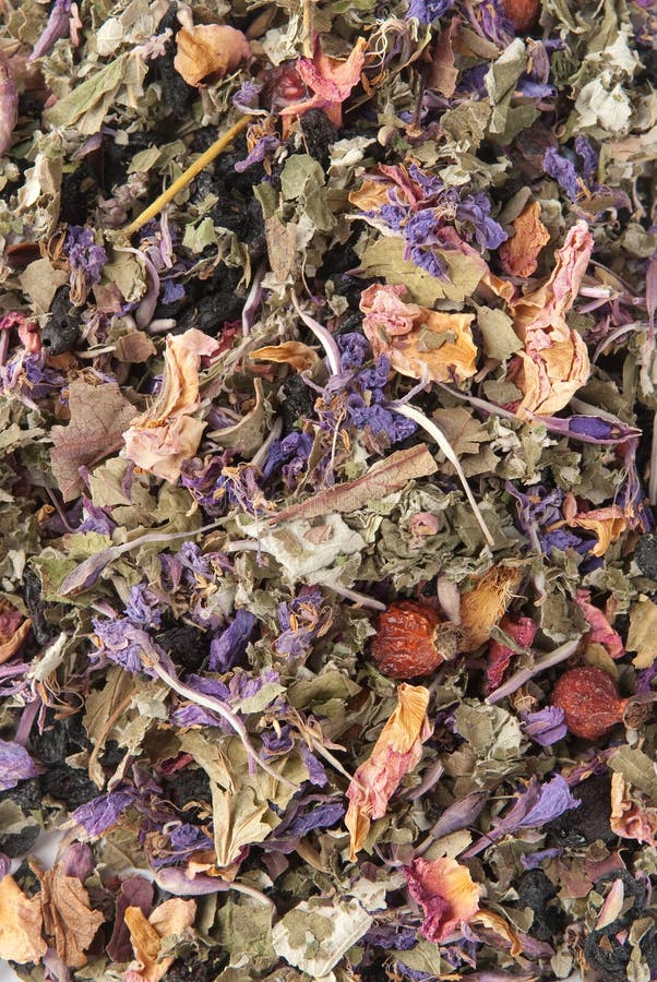 Herbal tea background