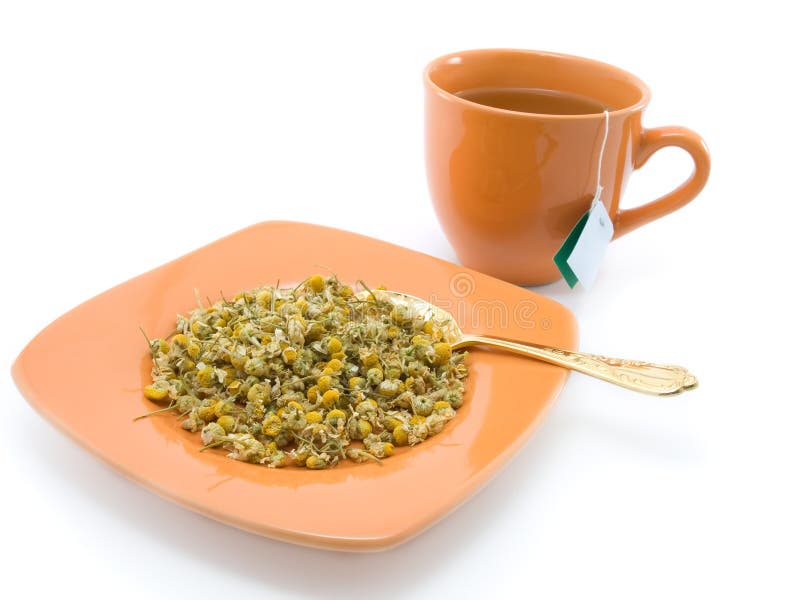 Herbal tea and chamomile stock photo. Image of camomile 6765972