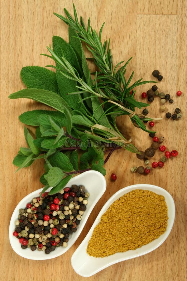 Herbs and spices stock photo. Image of herbal, ingredients 9681138