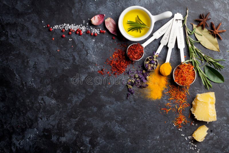 Herbs and spices stock image Herbs and spices stock image