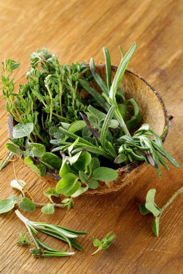 Herbs Spices (rosemary, Thyme, Oregano) Stock Photo Image of herbs