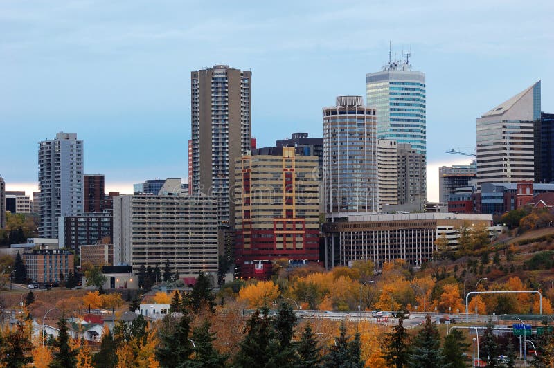 Herbst Edmonton lizenzfreie stockbilder Herbst Edmonton lizenzfreie stockbilder